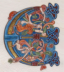 Enluminure romane Anne Demoustier