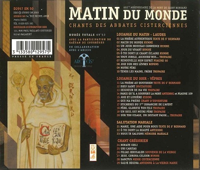 CD "Matin du monde"