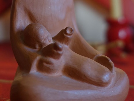 l'enfant offert par sa mère